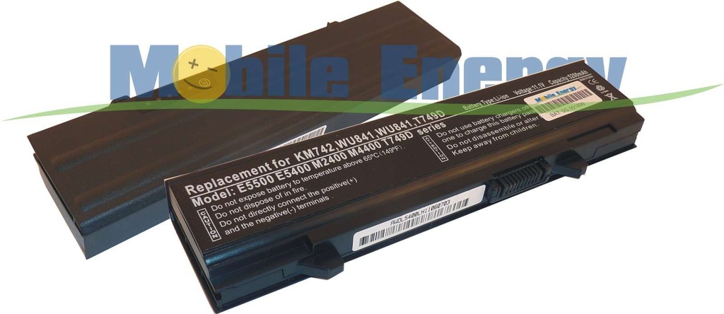 Baterie DELL Latitude E5400 / E5410 / E5500 / E5510 - 11.1v 4400mAh - Li-Ion