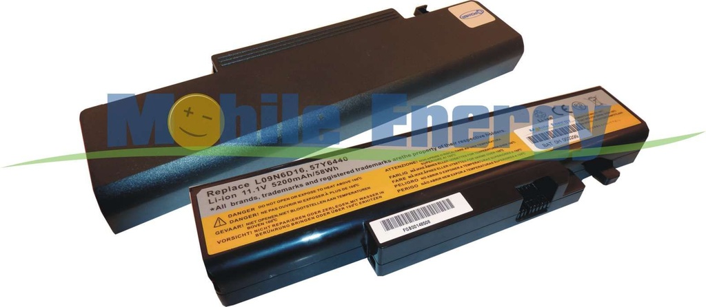 Baterie Lenovo IdeaPad Y460 / Y460A / Y460AT / Y460C / Y460N / Y560 / Y560A / Y560P / Y560PT - 11.1v 4400mAh - Li-Ion