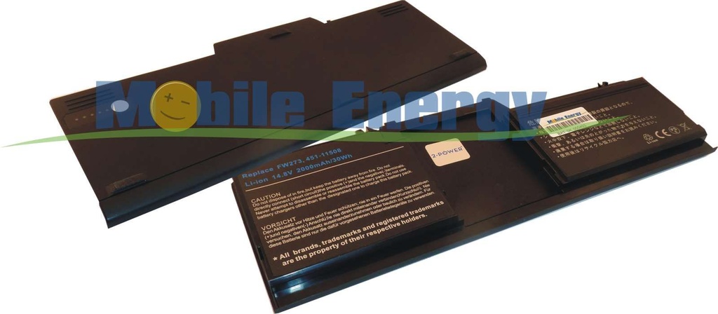 Baterie DELL Latitude XT2 Tablet PC, Latitude XT2 XFR Tablet PC - 14.8v 2000mAh - Li-Ion