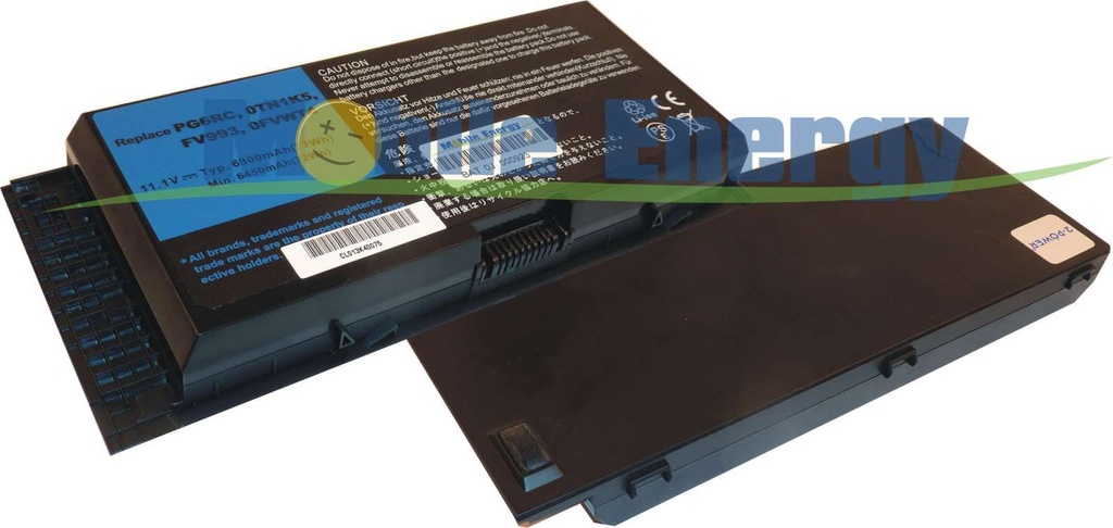 Baterie DELL Precision M4600 - 11.1v 7800mAh - Li-Ion