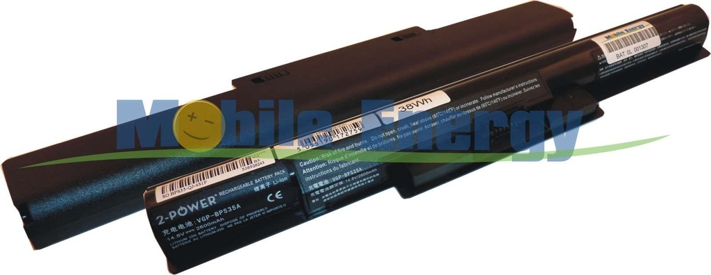 Baterie SONY Vaio Fit 14E / Vaio Fit 15E / Vaio SVF1421 / SVF152A29M - 14.8v 2600mAh - Li-Ion