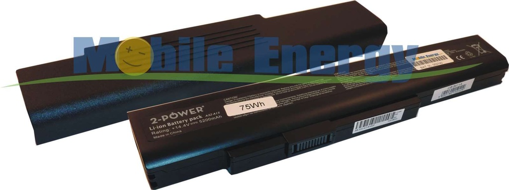 Baterie MSI A6400 / CR640 / CX640 / MS16Y-M1 / LifeBook NH532 - 14.4v 5200mAh - Li-Ion
