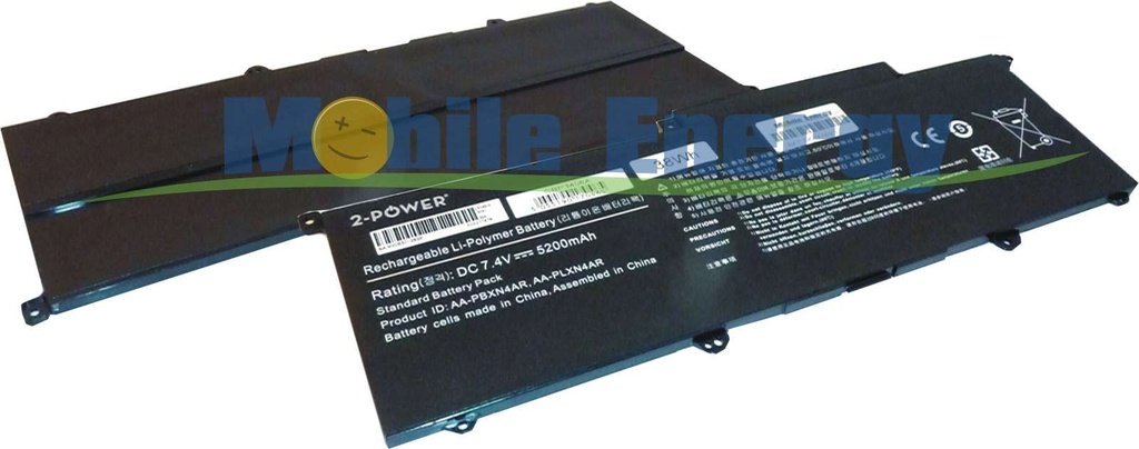 Baterie Samsung NP 900X3C - 7.4v 5200mAh - Li-Pol