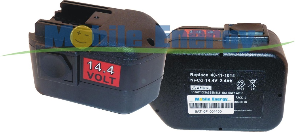Baterie MILWAUKEE 0511-21 / 0512-21 / 0514-24 / 0516-52 / 49-24-0150 / 6562-21 / LokTor P 14.4 TX - 14.4V 2.2Ah - NiMH