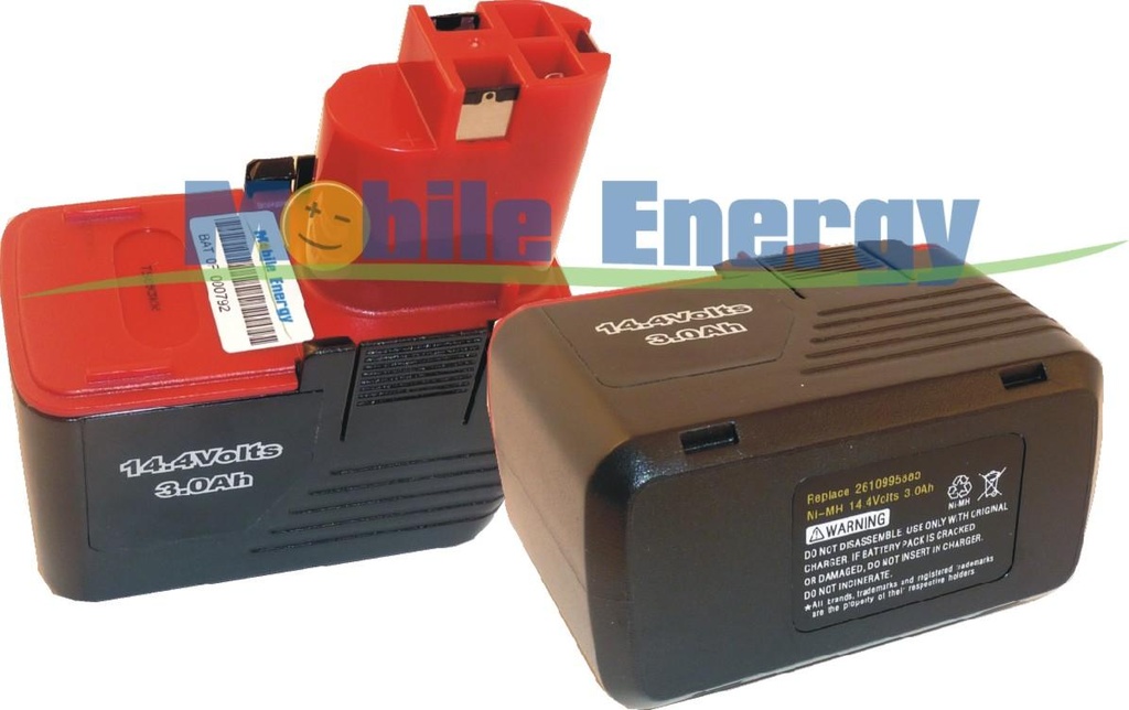 Baterie BOSCH 26156801 / PSR14.4VES-2 - 14.4V 3.0Ah - Ni-MH