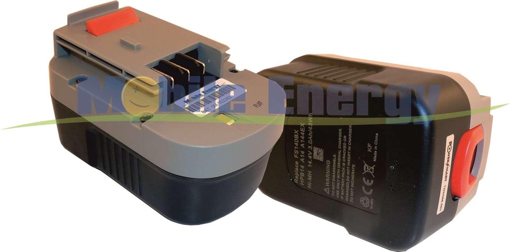 Baterie Black&Decker BDG14 / CD14 / HP 14 / HP 142 / HP 146 / HP 148 / SX4000 / SX5500 / SX6000 / SX7000 -14.4V 3.0Ah - Ni-MH