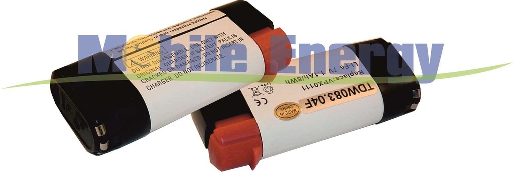 Baterie Black&Decker VPX1101 / VPX1201 / VPX1212 / VPX1301 / VPX1401 / VPX1501 / VPX2102 - 7.0V 1.1Ah - Li-Fe