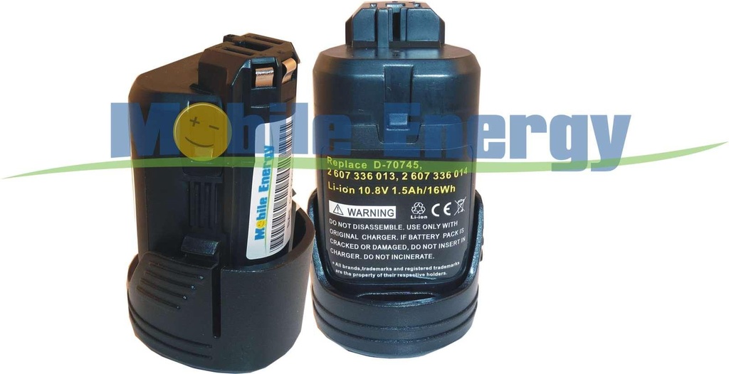Baterie BOSCH  PMF 10.8 LI /  PSR 10.8 Li-2 / PSM 10.8 LI - 10.8V 1500mAh - Li-Ion