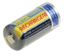 Baterie - CR123A - 3v 500mAh  - Li-Ion