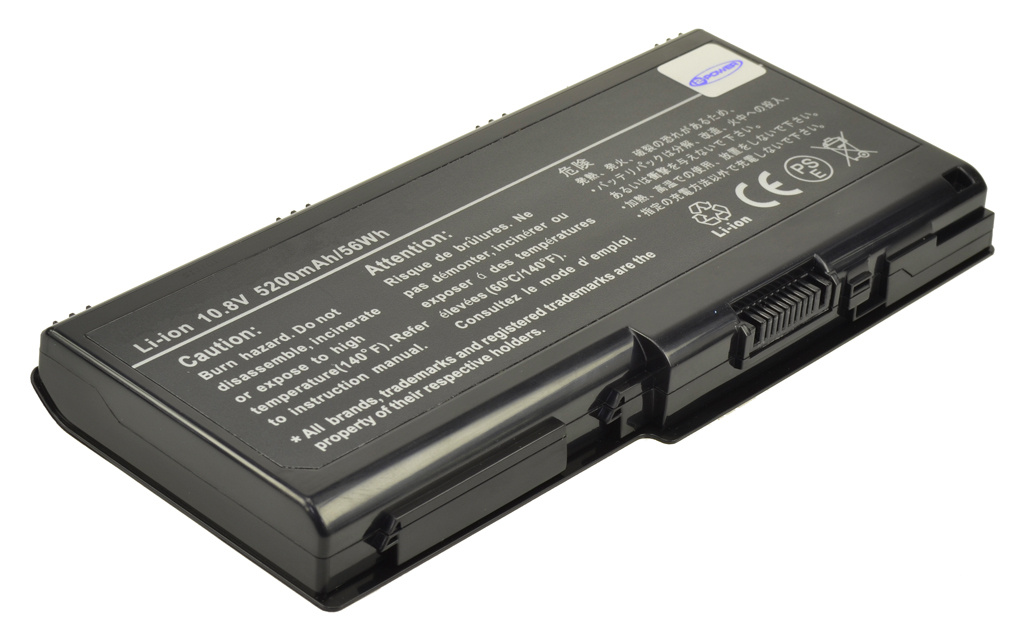 Baterie TOSHIBA Quosmio X500 / X505 / Satellite P500 / P505 / P505D - 10.8v 5200mAh - Li-Ion