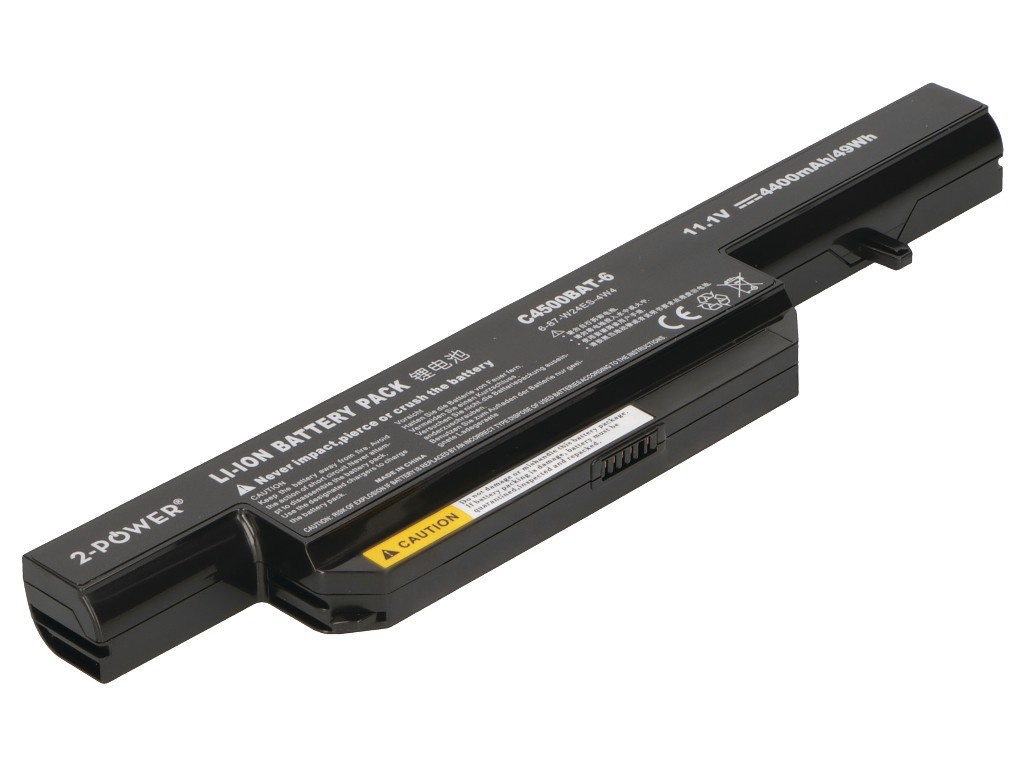 Baterie Clevo C4500 - 11.1v 4400mAh - Li-Ion