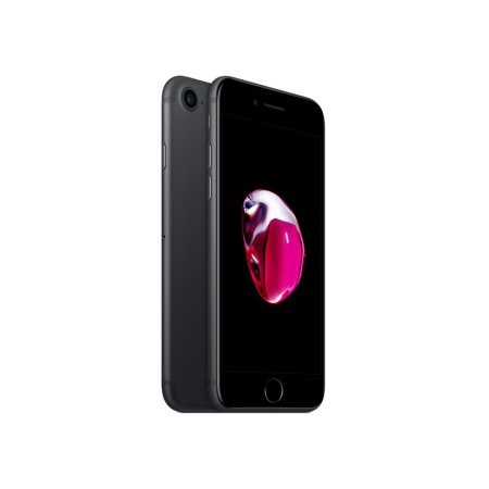 APPLE - iPhone 7 128 GB Matte Black, nová baterie + kryt + nalepené ochranné sklo - repase A+