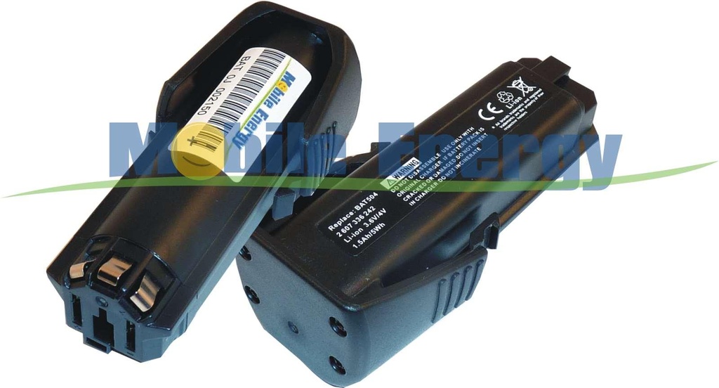 Baterie BOSCH 36019A2010 / GSR PRODRIVE / PS10 / SPS10-2 - 3.6v 1.5 Ah - Li-Ion