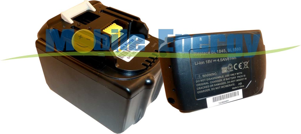 Baterie MAKITA BBO180 / BDA350 / BHP450 / BJV180 / BTL061 / LXDT01 / TD144D / XRV01 / XWT05 - 18V 4.5Ah - Li-Ion