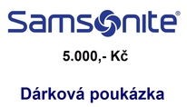 Dárková poukázka Dárková poukázka SAMSONITE 5.000 Kč