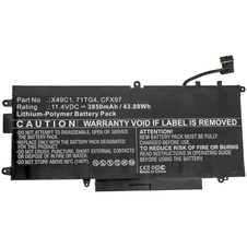 Baterie Dell Latitude 5289 / Latitude 7389 / Latitude 7390 2-in-1 / Latitude 12 5289 2-in-1 - 11.4v 3940mAh - Li-Pol