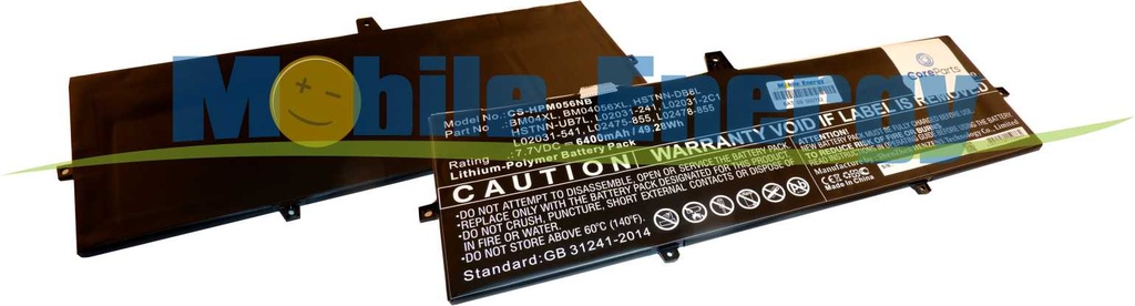 Baterie HP Elitebook x360 1030 G3 / G4  - 7.7v 6400mAh - Li-Pol