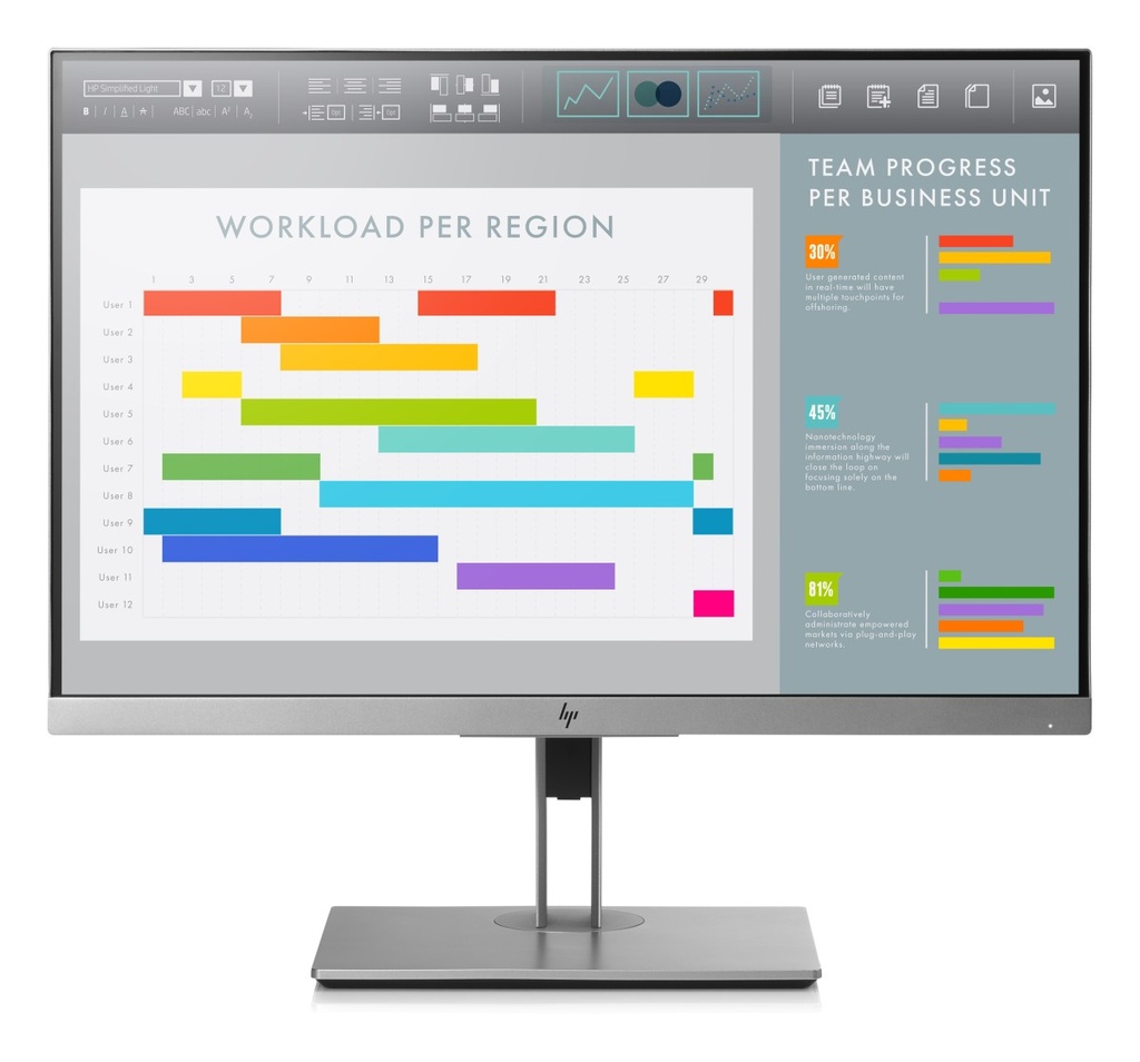 Značkový monitor - LCD 24" TFT HP E243i IPS 