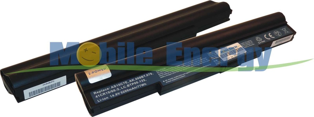 Baterie Acer Aspire 5943G / 5950G / 8943G / Aspire AS5943G / AS8943G - 14.8v 5200mAh - Li-Ion