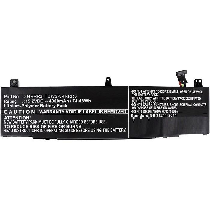 Baterie Dell Alienware 13 R3 - 15.4v 4800mAh - Li-Pol