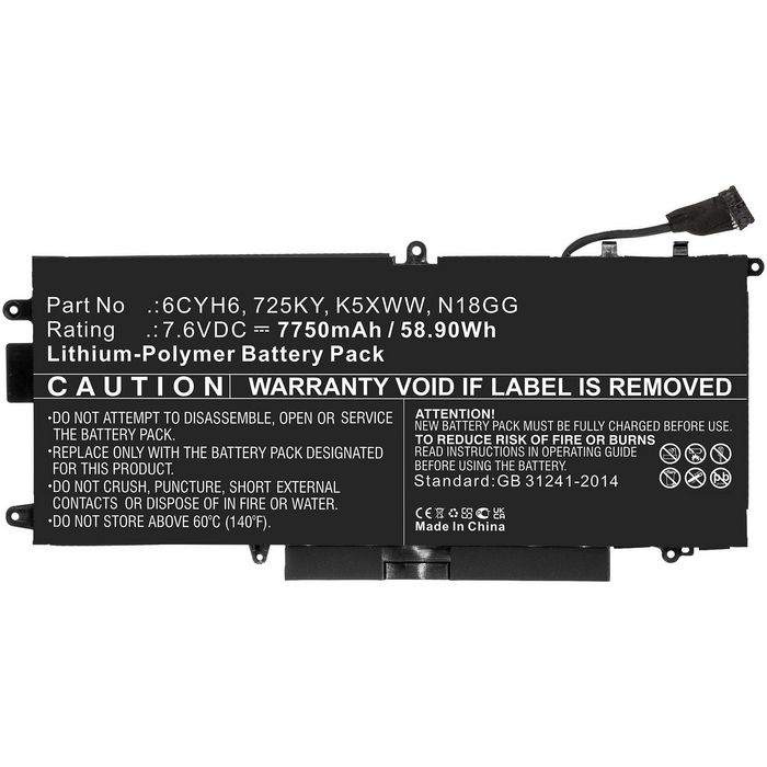 Baterie Dell Latitude 12 5289 / Latitude 5289 / Latitude 7389 / Latitude 7390 / Latitude 5289 2-in-1 / Latitude 7389 2-in-1 /