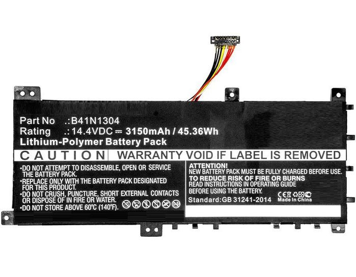 Baterie Asus VivoBook V451LA / S451LA - 14.4v 2600mAh - Li-Pol