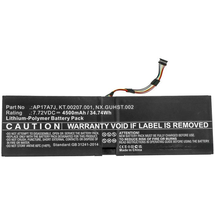 Baterie ACER Swift 7 - 7.72v 4500mAh - Li-Pol