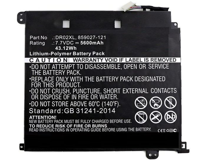 Baterie HP Chromebook 11 G5 Series / ChromeBook 11-V000xx - 7.7v 5675mAh - Li-Pol