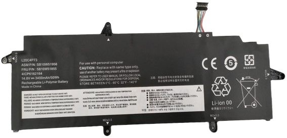 Baterie Lenovo ThinkPad X13 Gen 2 - 14.8v 3400mAh - Li-Pol
