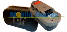 Baterie Black&Decker BD18PSK / CD182K / DCD180ASB / FS188F4 / HP188 / HPD18 / NPP2018 PS182 / XTC183 - 18V 3.0Ah - Ni-MH