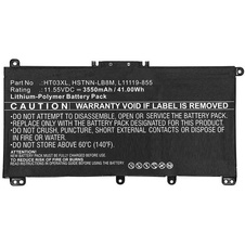 Baterie Pavilion 15-cw1000nc / Pavilion 14-BF084NO - 11.4v 3400mAh - Li-Pol