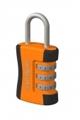 Samsonite Triple Combination Lock Black LUGGAGE LOCKS