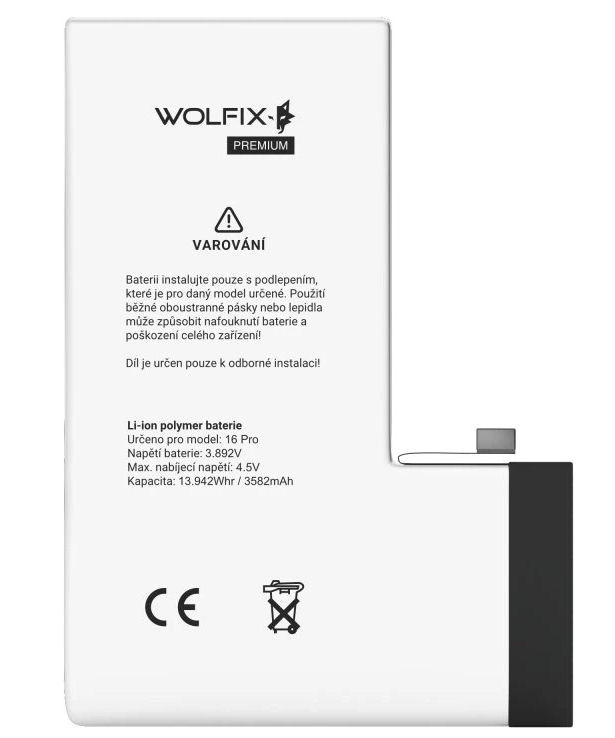 Baterie Apple iPhone 16 Pro - 3.86v 3582mAh - Li-Pol