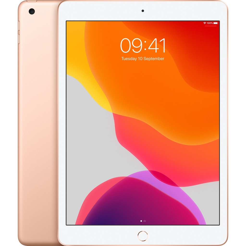 Značkový tablet - Apple iPad A2429 11.7 Gen 8 128GB Wifi + Cellular Gold - repase