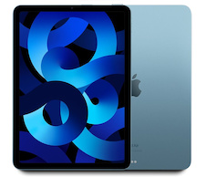 Značkový tablet - Apple iPad AIR A2588  Gen 5 64GB Wifi Blue - repase