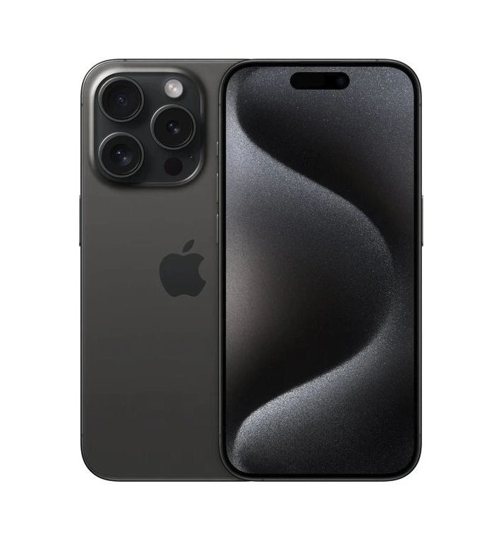 APPLE - iPhone 15 Pro 256GB Black Titanium - repase