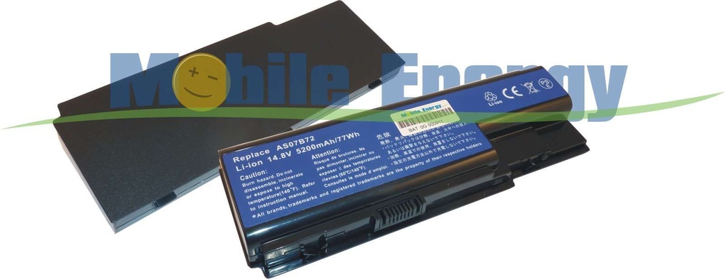 Baterie ACER Aspire 5220 / 5310 / 5520 / 5710 / 5720 / 5910 / 5920 / 6530 / 6920 / 7220 - 14.8v 5200mAh - Li-Ion