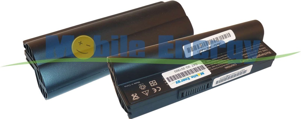 Baterie ASUS Eee PC 2G / PC 4G / PC 700 / PC 701 / PC 702 / PC 8G / PC 900 (Černá) -  7.4v 5200mAh - Li-Ion