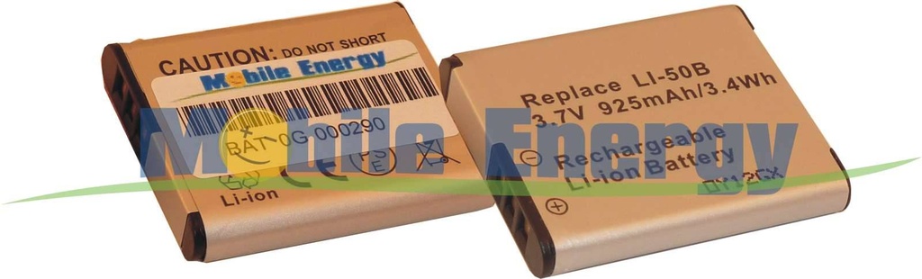 Baterie Olympus Mju 1020 / Stylus 1010 / 1020 / 1030 / 9000 / Tough-6000 / u 1010 / u 1020 / LI-50B - 3.7v 800mAh - Li-Ion