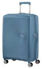 Cestovní kufr na čtyřech kolečkách. American Tourister SOUNDBOX SPINNER 67 EXP