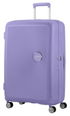 Cestovní kufr na čtyřech kolečkách. American Tourister SOUNDBOX SPINNER 77 EXP