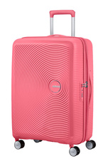 Cestovní kufr na čtyřech kolečkách. American Tourister SOUNDBOX SPINNER 67 EXP