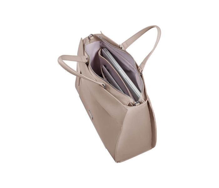 Samsonite ZALIA 3.0 Tote 14.1 Old Rose – interiér kabelky