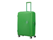 Cestovní kufr na čtyřech kolečkách. American Tourister SOUNDBOX SPINNER 77 EXP