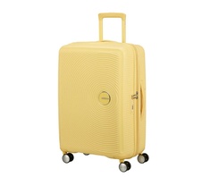 Cestovní kufr na čtyřech kolečkách. American Tourister SOUNDBOX SPINNER 67 EXP