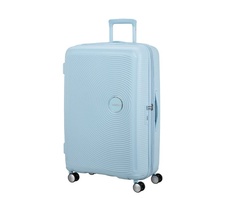 Cestovní kufr na čtyřech kolečkách. American Tourister SOUNDBOX SPINNER 77 EXP