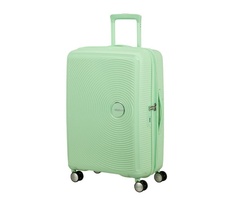 Cestovní kufr na čtyřech kolečkách. American Tourister SOUNDBOX SPINNER 67 EXP