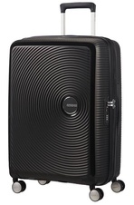 Cestovní kufr na čtyřech kolečkách. American Tourister SOUNDBOX SPINNER 67 EXP