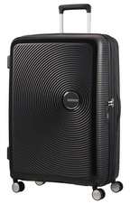 Cestovní kufr na čtyřech kolečkách. American Tourister SOUNDBOX SPINNER 77 EXP