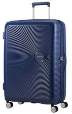 Cestovní kufr na čtyřech kolečkách. American Tourister SOUNDBOX SPINNER 77 EXP